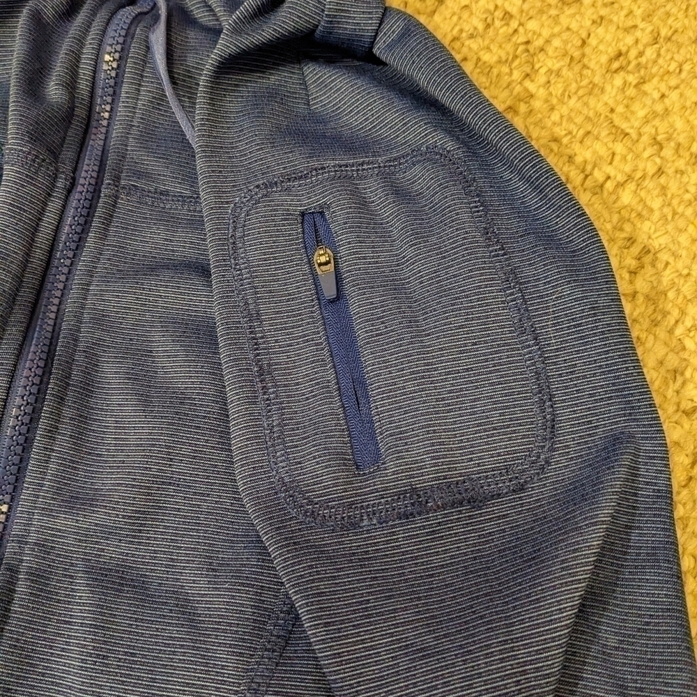 TANGERINE Size M athletic jacket with hood. - Picture 10 of 10